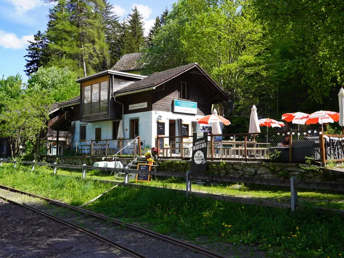 Café zur Einkehr in der Rheinschlucht